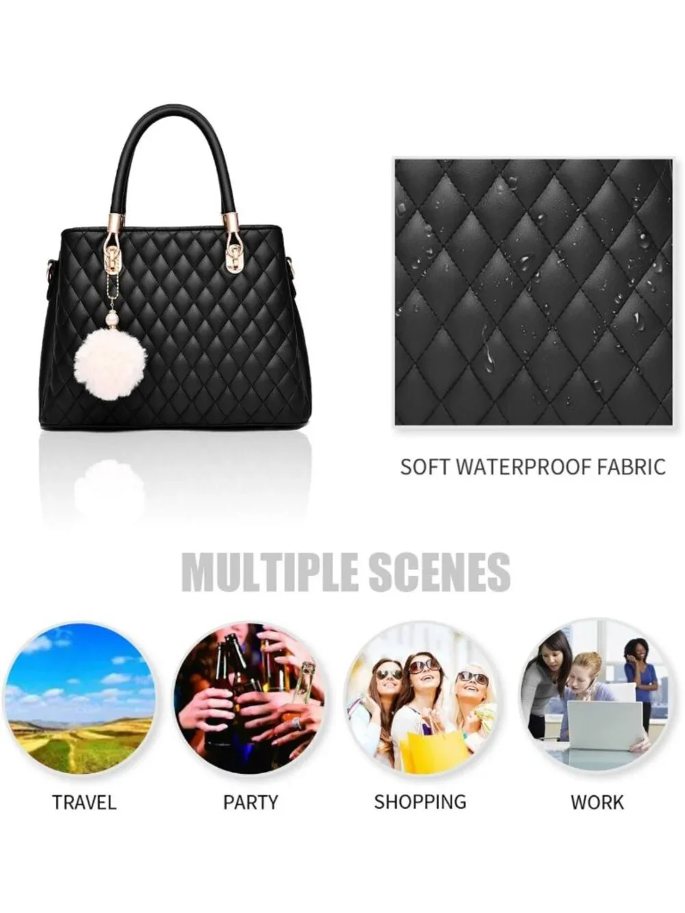 Stylish Women's Leather Handbags, Top-Handle Totes & Satchel Shoulder Bags with